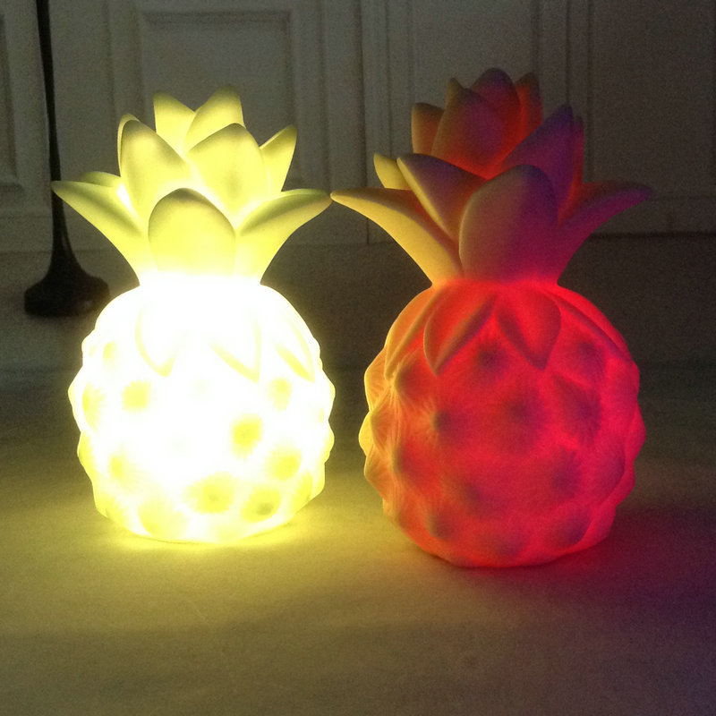 il gioco ha portato l'ananas puntelli luce notturna tabella camera decorativi piccola luce bambini  'illuminazione giocattolo regalo