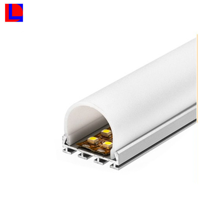 Profilo a led in alluminio flessibile per luce di striscia a led