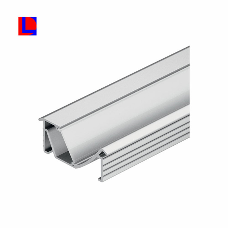 Profilo in alluminio estruso anodizzato a led per uso a strisce led