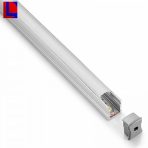 Profili a profilo architettonico leggero in alluminio a profilo a led