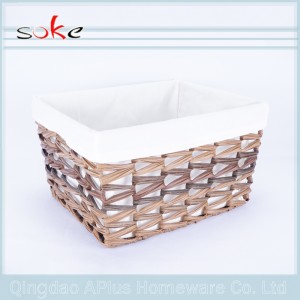 Stoccaggio di giocattoli in cesto di vimini intrecciati in PE