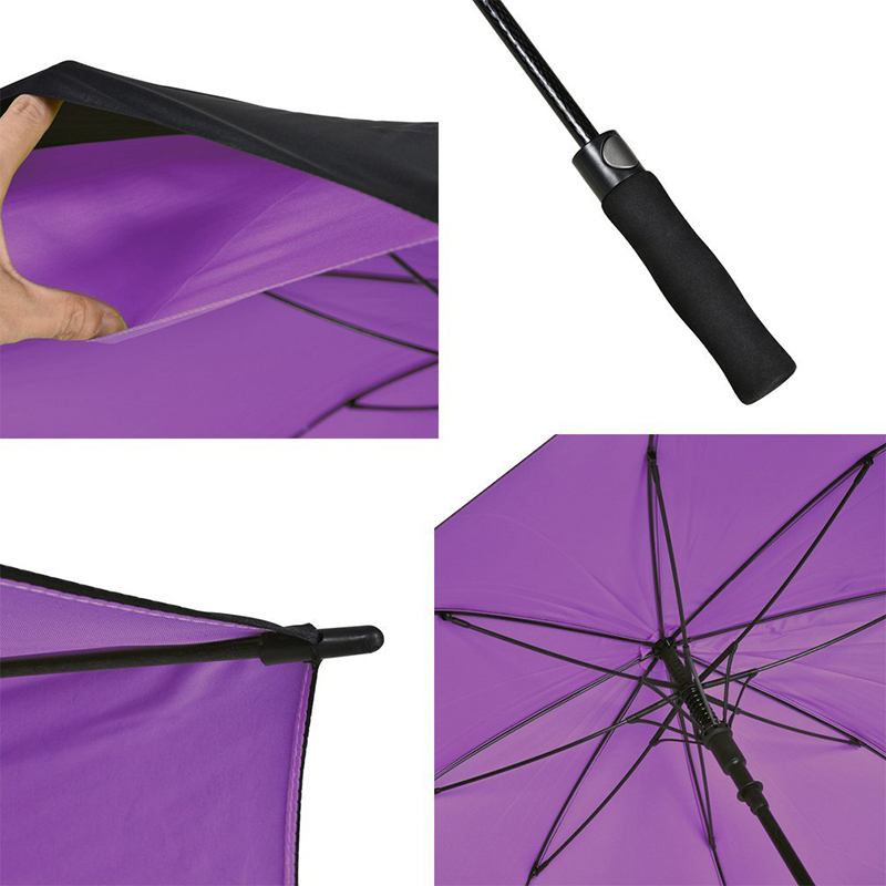 Parasole cinese extra large doppio strato da 32 pollici ombrello da golf antivento oversize