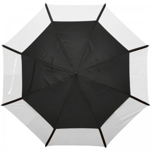 Ombrello da golf antivento con doppia fodera da 62 pollici con fori grandi