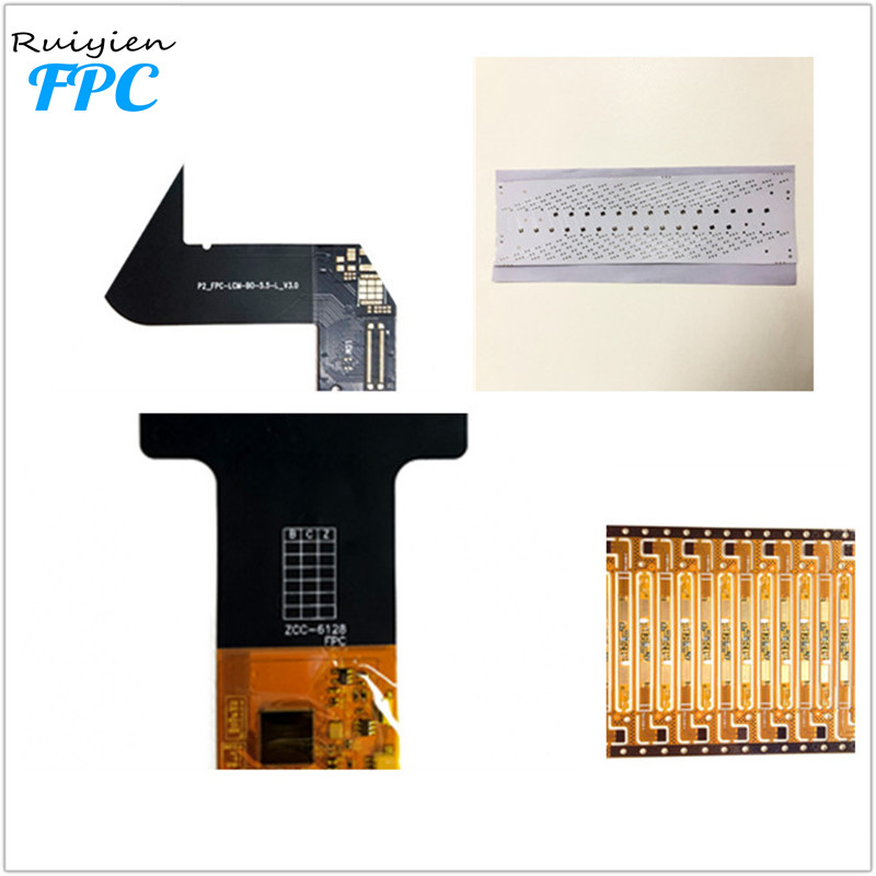 Circuito stampato flessibile multistrato di alta qualità Ruiyien, produttori di circuiti flessibili, circuito stampato flex