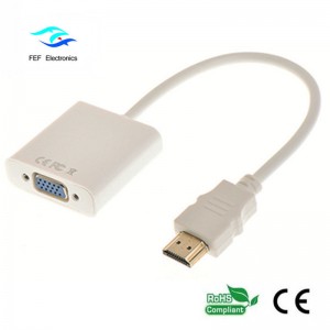 convertitore maschio da hdmi a femmina vga Codice: FEF-HIC-001