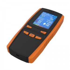 AirVisual Pro Air Quality Monitor Confronta la qualità dell'aria interna ed esterna [PM2,5, CO2, AQI, temperatura, umidità] Qualità dell'aria e previsioni in tempo reale