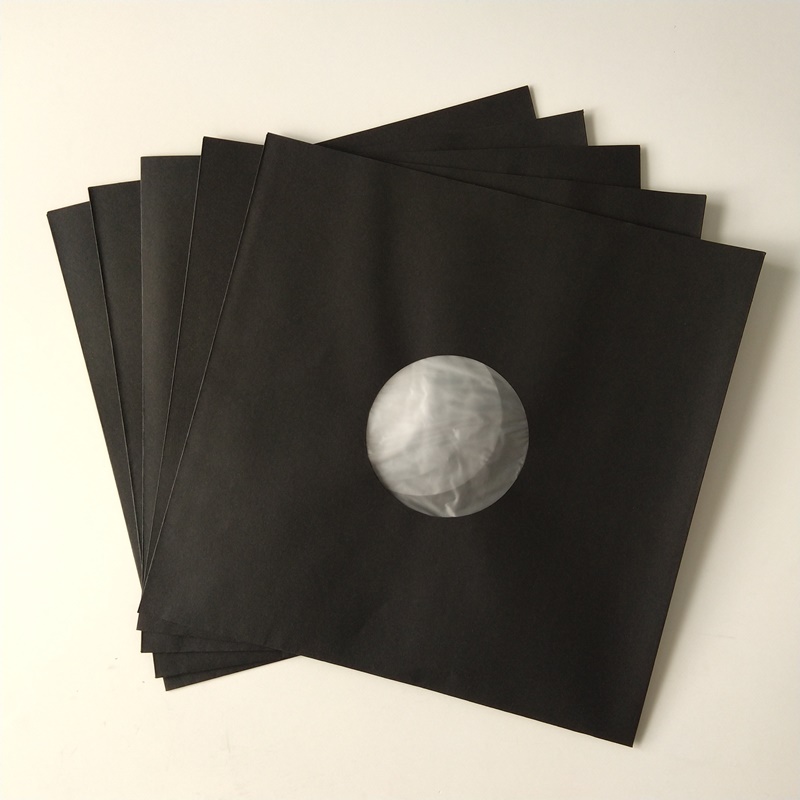 Manicotto interno da 12 pollici Polyliner LP Record nero