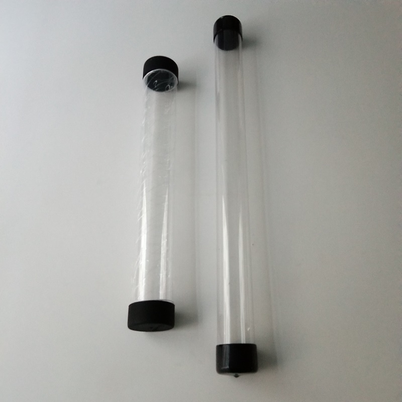 Clear Playing Playmat Supplies con tubo di stoccaggio Playmat nero