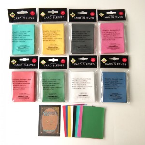 Manicotto per carte da gioco Matt di colore formato MTG standard 66x91mm