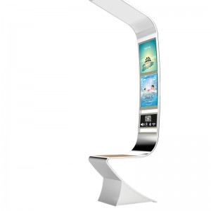 Attrezzatura pubblicitaria Illuminazione solare a LED Smart Bench