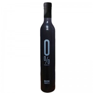 Ombrello nero con logo stampato Ombrello aperto manuale da 21 pollici per bambini