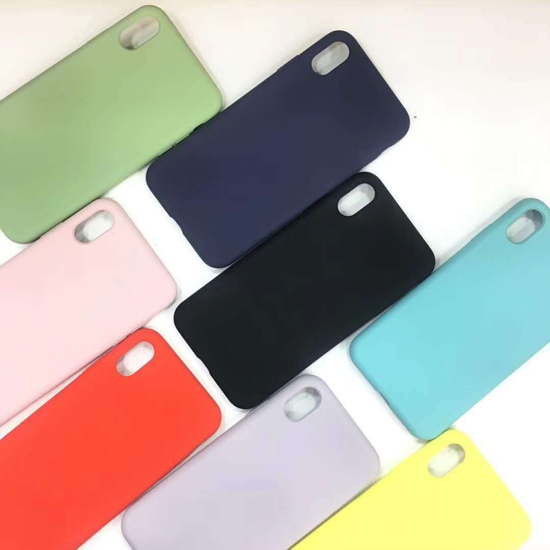 Custodia in silicone per iPhone