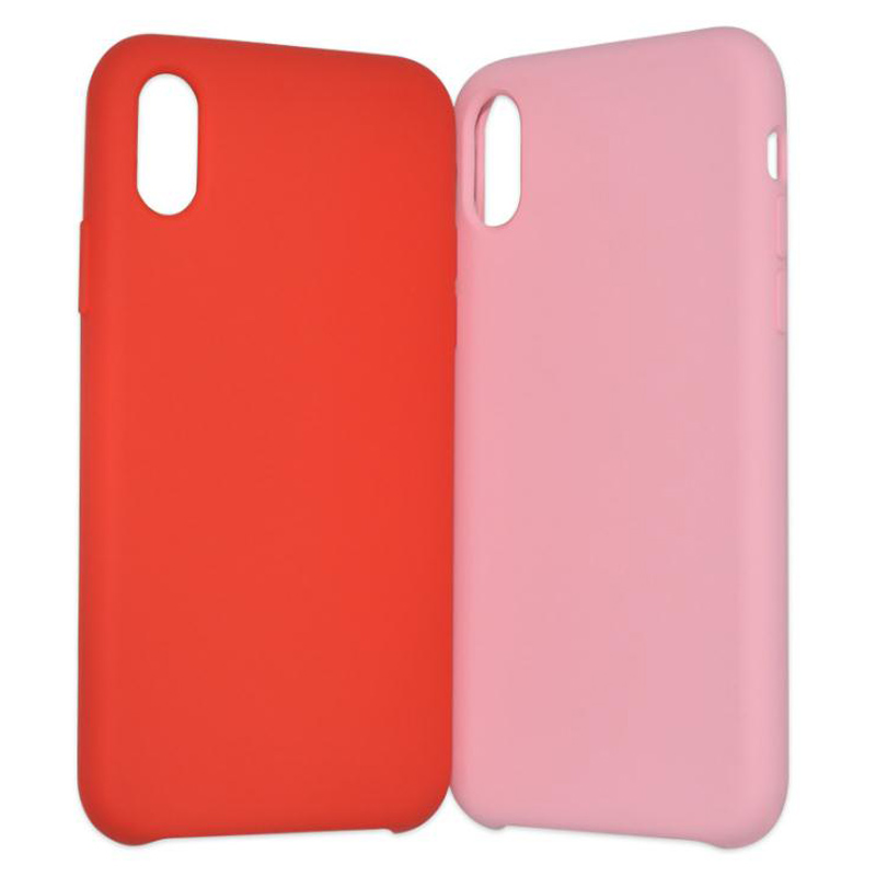 Custodia in silicone liquido originale per iPhone XR Custodia protettiva in gel di gomma per iPhone Xs Max Cover per iPhone X 6 7 8 plus