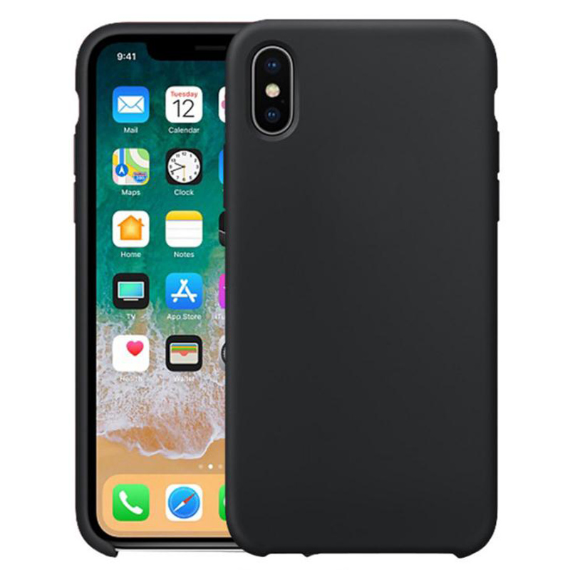 Custodia in silicone liquido per il nuovo arrivo 2019 per iPhone Xr Custodia in silicone per telefono XS MAX originale con logo
