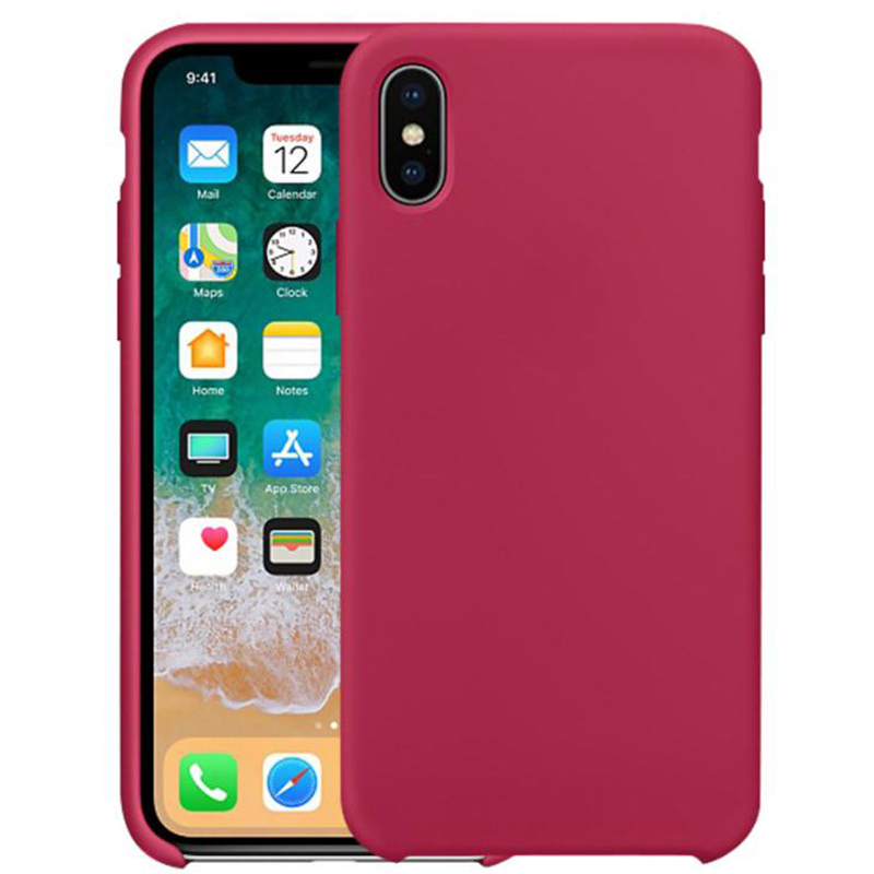 Custodia in silicone liquido per il nuovo arrivo 2019 per iPhone Xr Custodia in silicone per telefono XS MAX originale con logo