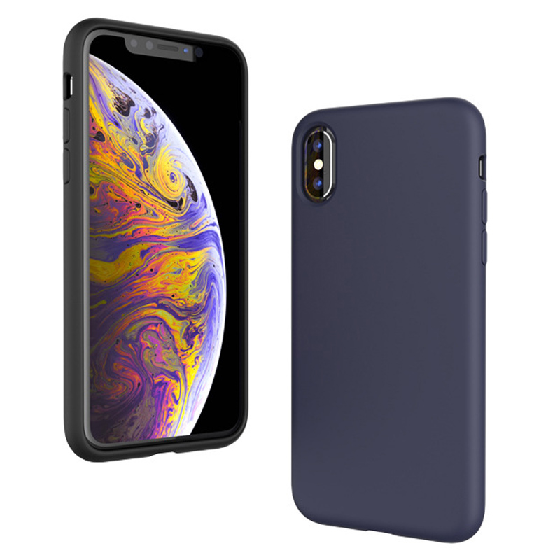 Custodia per cellulare e accessori in silicone liquido per la migliore vendita del mondo per iPhone