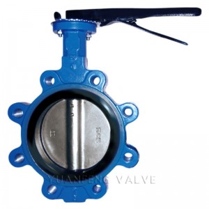 Valvola a farfalla di tipo Lug