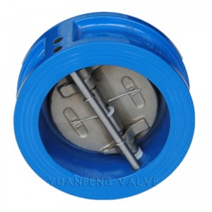 Valvola di ritegno a doppio wafer