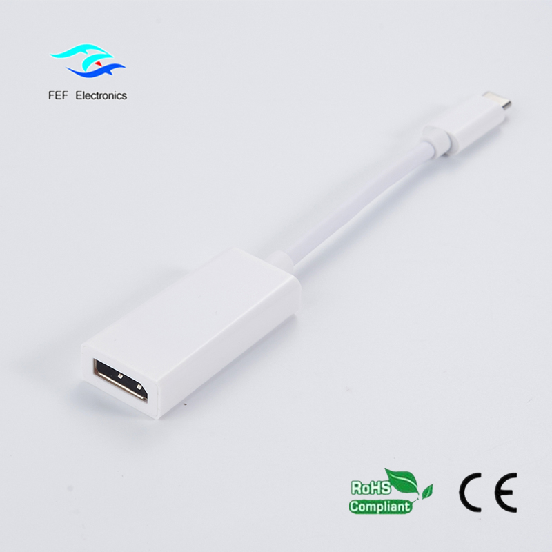 Custodia ABS USB TIPO C a Displayport Codice: FEF-USBIC-004A