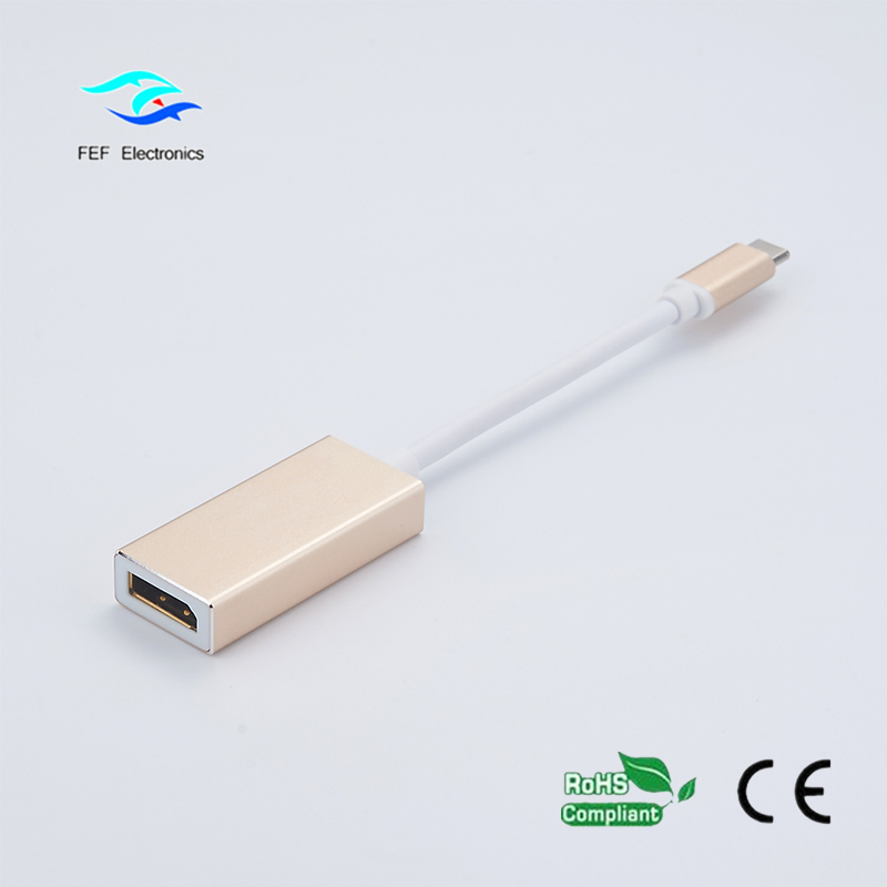 Custodia ABS USB TIPO C a Displayport Codice: FEF-USBIC-004A