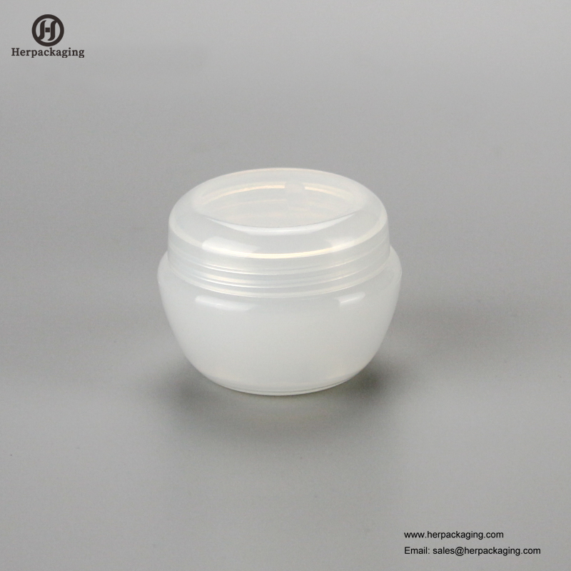 Vaso cosmetico acrilico vuoto rotondo di lusso HXL231