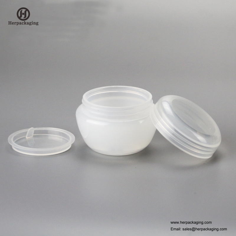 Vaso cosmetico acrilico vuoto rotondo di lusso HXL231