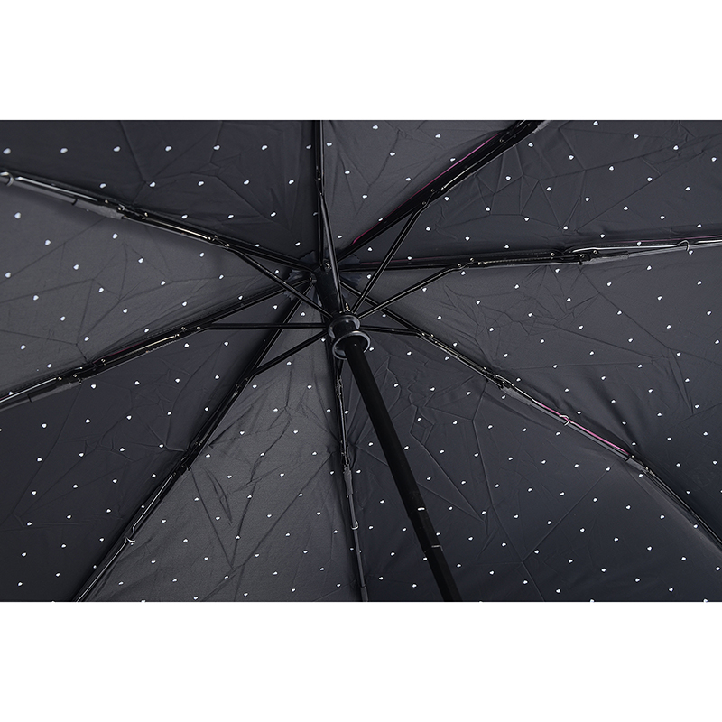 Ombrello da sole con rivestimento nero con design fotografico 3 ombrello pieghevole