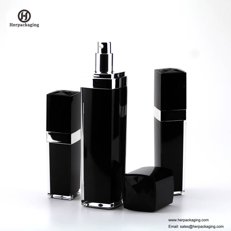 HXL314A Empty airless crema acrilica e lozione bottiglia contenitore per la cura della pelle imballaggio cosmetico