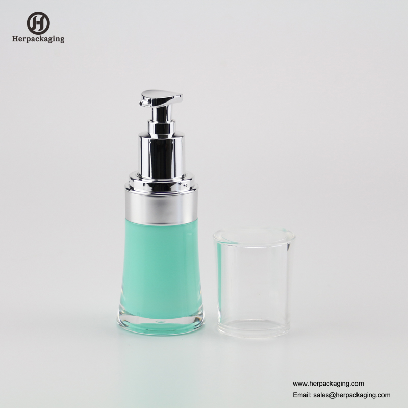 HXL317 Vuoto Acrilico crema e lozione bottiglia cosmetica imballaggio contenitore per la cura della pelle