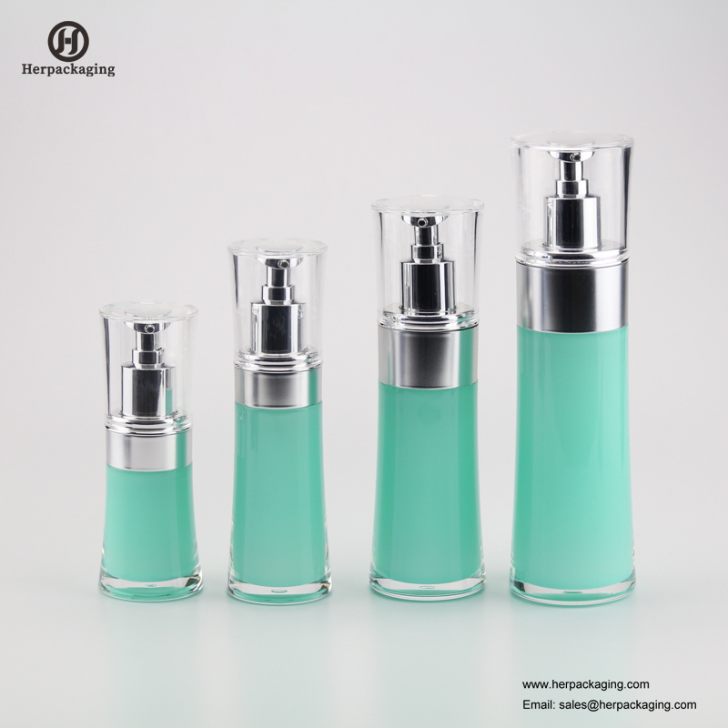 HXL317 Vuoto Acrilico crema e lozione bottiglia cosmetica imballaggio contenitore per la cura della pelle