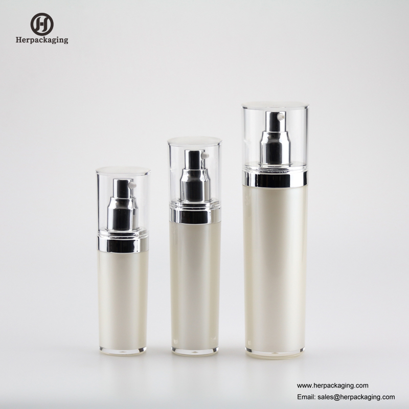 HXL321 Vuoto Acrilico crema e lozione bottiglia contenitore cosmetico per la cura della pelle