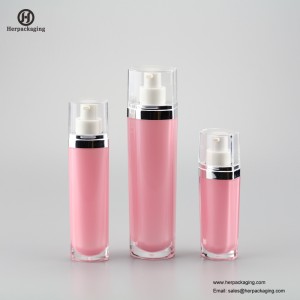 HXL322 Empty Acrylic cream e lozione Bottle contenitore per la cura della pelle con packaging cosmetico