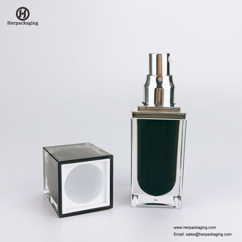 HXL326 Empty Acrylic cream e Lotion Bottle contenitore per la cura della pelle con packaging cosmetico