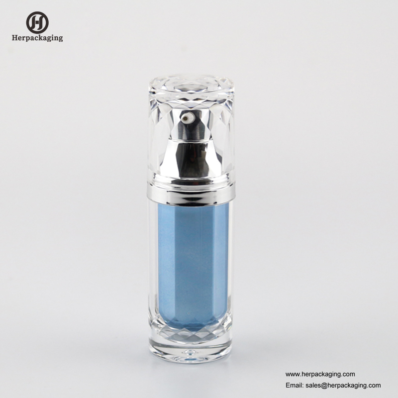 HXL328 Vuoto Acrilico crema e lozione bottiglia cosmetica imballaggio contenitore per la cura della pelle