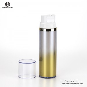 HXL415A Empty airless crema acrilica e lozione bottiglia contenitore per la cura della pelle imballaggio cosmetico