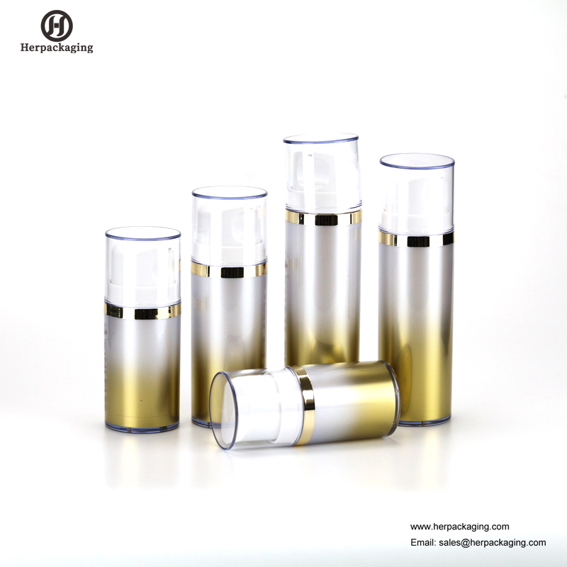 HXL415A Empty airless crema acrilica e lozione bottiglia contenitore per la cura della pelle imballaggio cosmetico