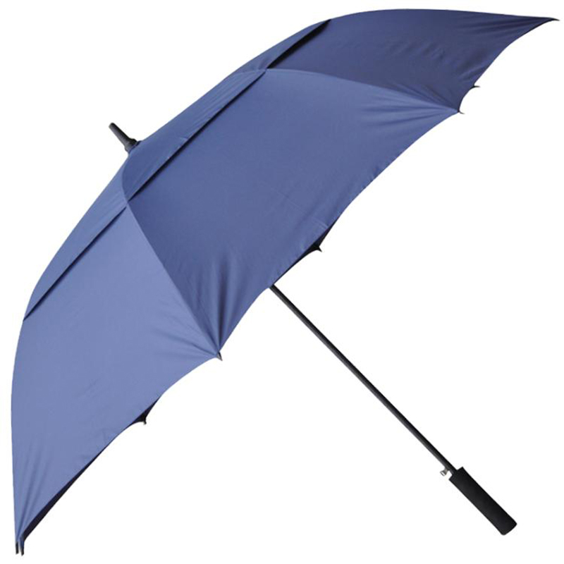Ombrello automatico aperto con ombrello da golf a doppio strato con stampa personalizzata