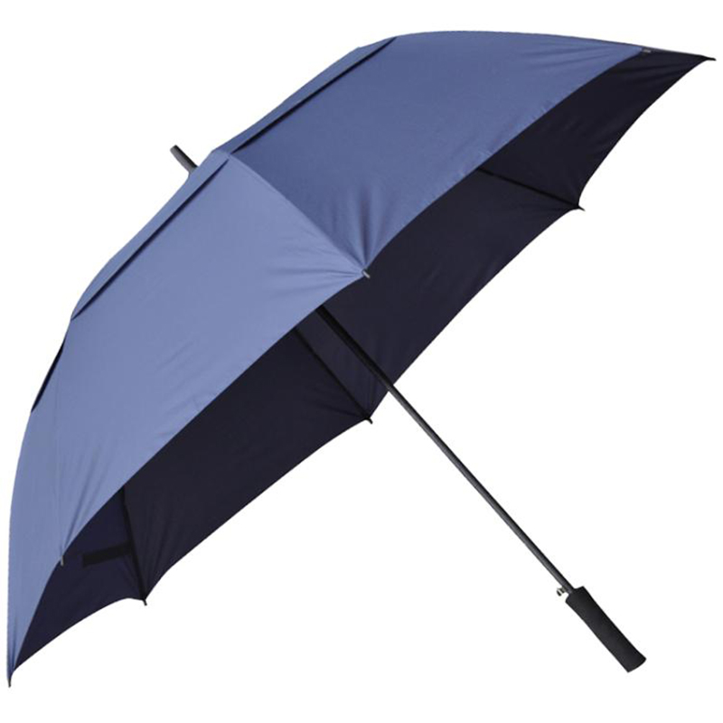 Ombrello automatico aperto con ombrello da golf a doppio strato con stampa personalizzata