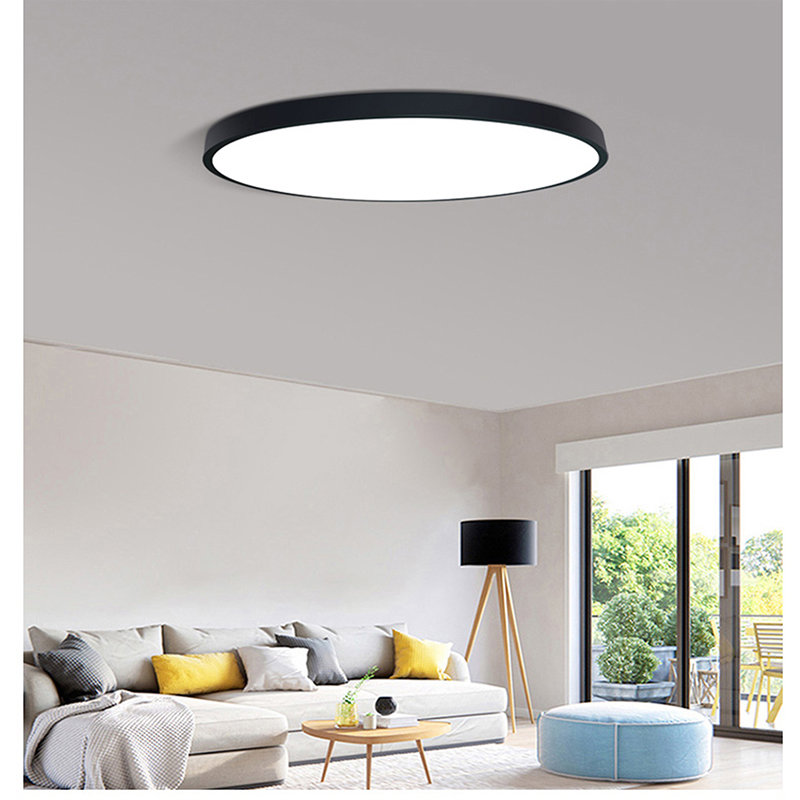 LED Modern Acrylic Alloy Round 5cm Super Thin LED Lamp.LED Light.Ceiling Lights.LED Ceiling Light. Lampada da soffitto per Foyer Bedroom