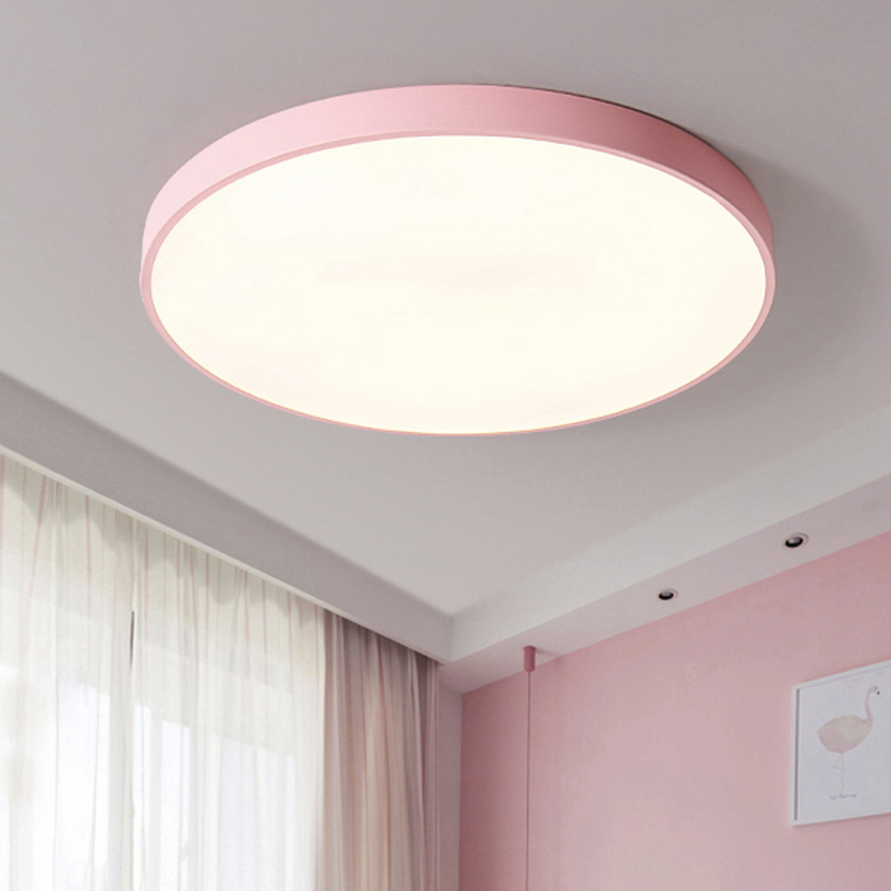 LED Modern Acrylic Alloy Round 5cm Super Thin LED Lamp.LED Light.Ceiling Lights.LED Ceiling Light. Lampada da soffitto per Foyer Bedroom