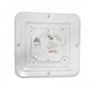 Auto dimmerabile Luce diurna quadrupla rilevamento 3 anni luce plafoniera con luce diurna con sensore a microonde