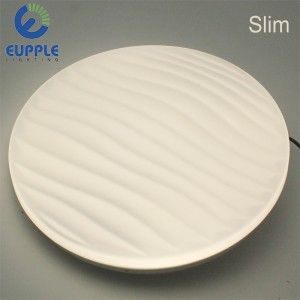 Copertura a forma d'onda Auto Dimmerabile Rilevamento luce diurna in 3 anni Garanzia Cina plafoniera con sensore a microonde