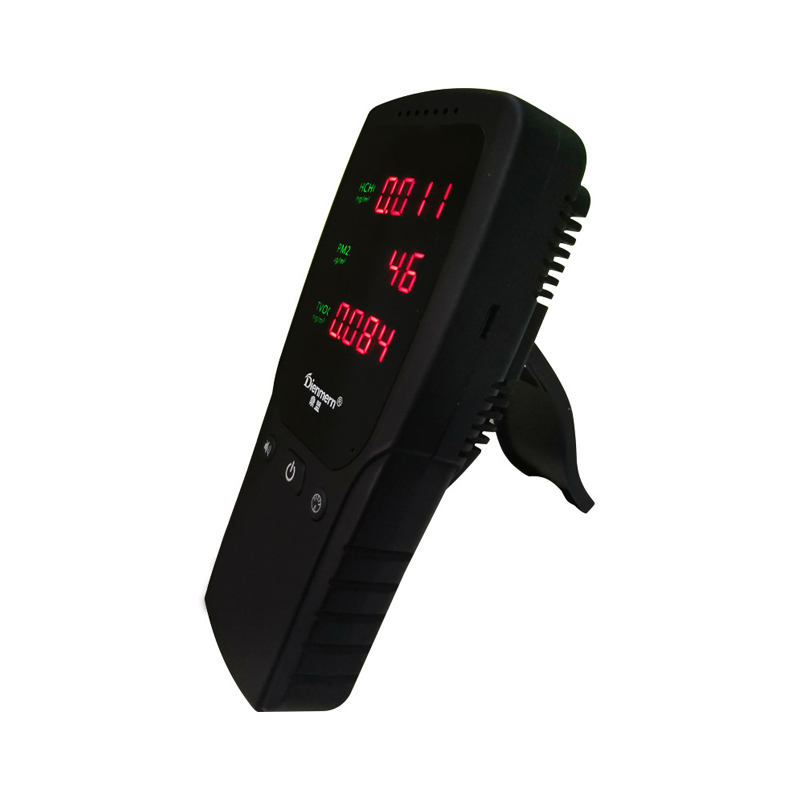 PM2.5 HCHO TVOC Monitor rilevatore d'aria