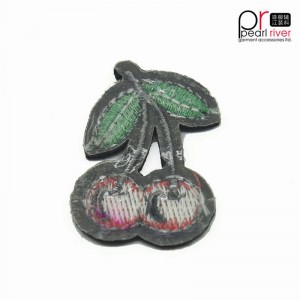 patch di paillettes ciliegio