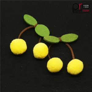 patch pom pom ciliegio