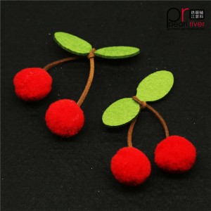 patch pom pom ciliegio