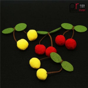 patch pom pom ciliegio