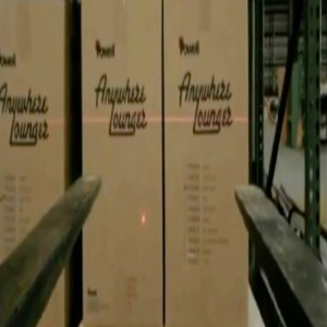 Sistema di guida laser verde di alta qualità per magazzino