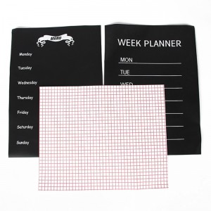 Pellicola in plastica PP con dimensioni personalizzate, verde / nero / bianco