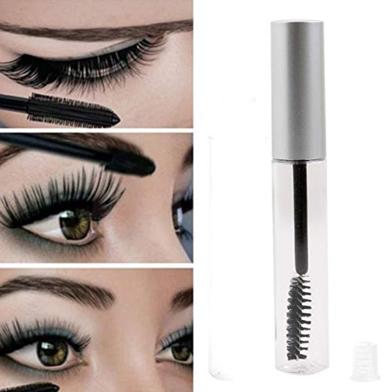 HCL101 Contenitore mascara vuoto con pennello Mascara Tubes With Eyelash Wand Bottiglie riutilizzabili alla moda